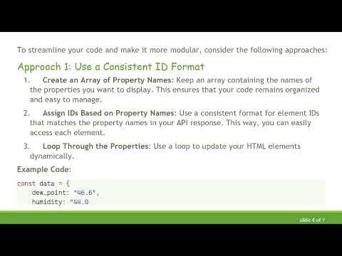 Best Practices for Updating Dynamic API Values in HTML Tags