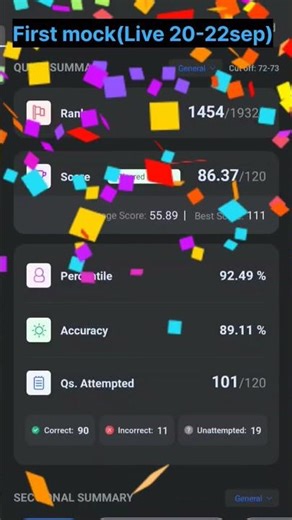 RRB NTPC CBT-2 Live mock test 20-22 sep | My first mock | Testbook #ntpc_exam