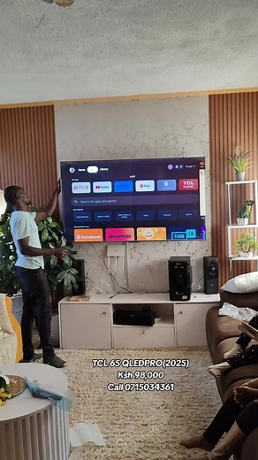 TCL 65 QLED PRO (2025) - Ksh 98,000 Call Now!