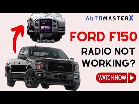 [Fixed] Ford F150 Radio Not Working- See Why It's Not Working+Fixing!