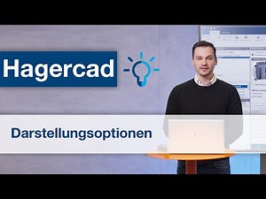 Elektroplanungs- & Projektierungssoftware Hagercad: Darstellungsoptionen für Ihre Projektansicht