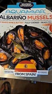 TRYING ALDI MUSSELS 🤔 BEST FROZEN SEAFOOD YET? #shorts #aldi