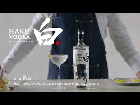 How to Make the Perfect Haku Vodka Martini | Japanese Craft Vodka