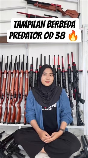PCP PREDATOR TACTICAL OD 38 SERIES HARGA 2 JUTAAN