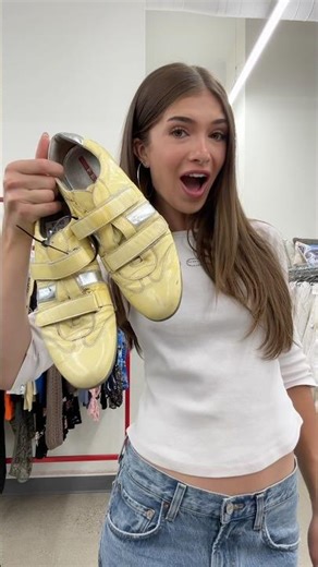 finding PRADA at the THRIFT STORE 🫢😱 #shorts