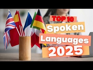 Top 10 Most Spoken Languages in the World 2025!