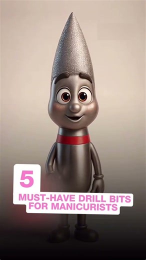5 must-have e-file drill bits 💅🏻💎#shorts