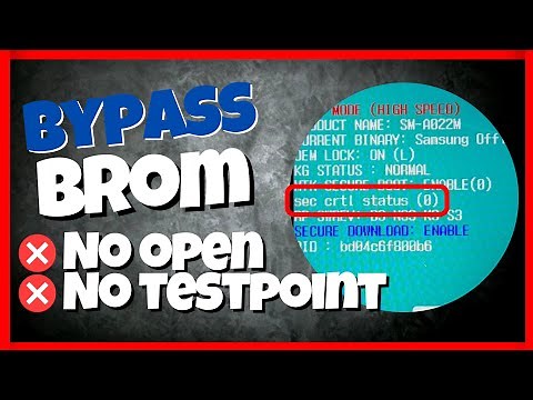 Bypass BROM Mode from Download without opening FREE for MTK devices and without TESTPOINT