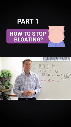 How to Stop Bloating? Part 1 #drericberg #bloating #ibs #guthealth #digestion #constipation #health #glutenfree #bellyfat #insulin #fyp