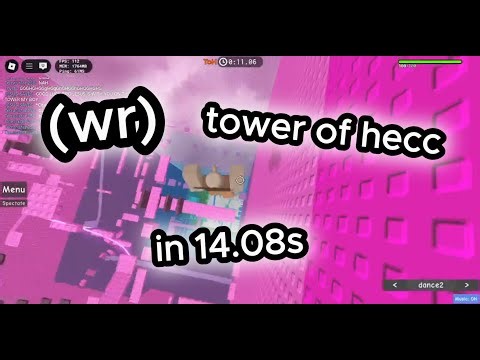 (WR) Tower of Hecc Any% in 14.070s