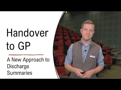 Handover to GP - Medical Discharge Summary Format
