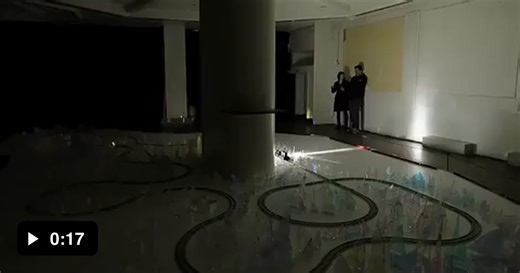 This is a cool art installation - Video