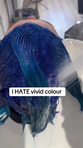 When BLUE hair broke the internet and millions told me I was CHEAP for using crazy colour lol⁣ #onthisday ⁣ Even though crazy color is literally sold in the wolesaler and I love it ⁣ ⁣ I decided to put danger jones to the ultimate test⁣ ⁣ Listen bright vivid hair colour is not my thing, I'm a blonde or natural colorist normally but this lady is so lovely and fun doing something different⁣ ⁣ So.. crazy colour or danger Jones?⁣ ⁣ ⁣ #bluehair #vividhair #haircolour #hair