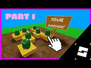 How to make Grow a Garden in Roblox Studio! Part 1