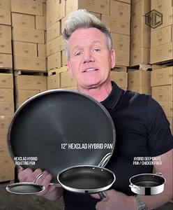 Invest in cookware that's actually proven to last longer, handle the heat, and dishwasher safe. We took the cooking experiences from stainless steel, non-stick, and cast iron, and combined them into a single pan. ✔️ Liftetime Warranty ✔️ Metal utensil safe ✔️ Dishwasher safe ✔️ Oven safe up to 260°C See what our most popular 13PC Hybrid Cookware Set with Lids is all about. 🙌 | HexClad