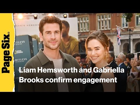 Liam Hemsworth and model Gabriella Brooks confirm engagement