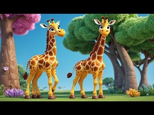 The Dancing Giraffe | Nursery Rhyme Song for Kids