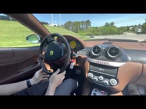 2008 Ferrari 599 GTB Fiorano driving video