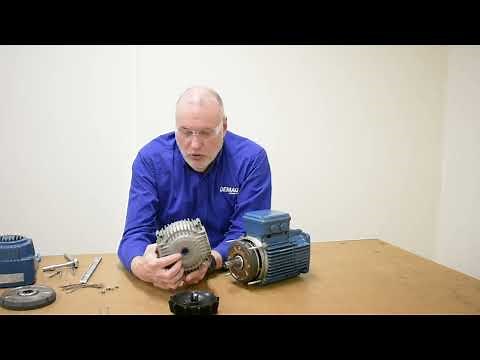 Tear Down and Brake Replacement of a Demag KM Motor