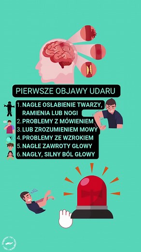 ⚠️ UDAR – każda minuta ma znaczenie! ⚠️ Udar to nagły stan zagrożenia życia, w którym liczy się błyskawiczna reakcja. Mózg potrzebuje tlenu – każda minuta zwłoki może oznaczać trwałe uszkodzenia lub nawet śmierć. #udar #fast #zdrowie #ratunek #pierwszapomoc #zdrowystylżycia #neurologia #medycyna #dbajosiebie