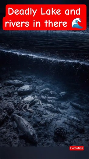 There Are Lakes Under the Ocean (And They Kill Anything Inside) #lake