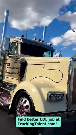 🚛 The Definition of Road Presence: 344” Stretched Kenworth W900 💨🔥