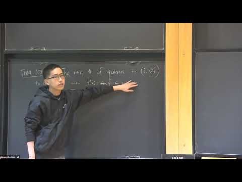 An Optimization Perspective on Log-concave Sampling - Sinho Chewi