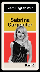 39K views · 1.3K reactions | Learn English With @sabrinacarpenter This English language lesson with Sabrina Carpenter discusses two English vocabulary that you can use in your daily conversations and English language proficiency tests. #LearnnEnglish #SabrinaCarpenter #EnglishVocabulary #SpeakEnglish #EnglishLanguage | WordCraft Academy | Facebook