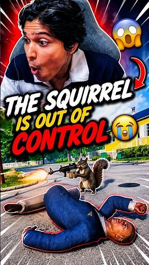 Squirrel with a Gun Is Actually Insane 😂#squirrelwithagun #gaming #shorts #funny