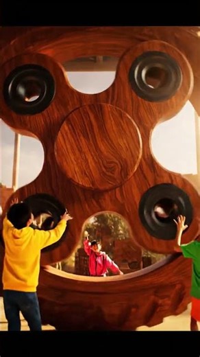 🔄🔥 A Fidget Spinner BIGGER Than a Car Tire!?