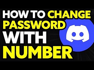 How To Change Discord Password If You Forgot It With Phone Number