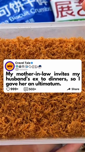 My mother-in-law keeps inviting my husband’s ex-girlfriend to every family dinner because she’s ‘the daughter she never had.’ So, I gave her an ULTIMATUM.#askreddit #redditstorytimes #redditreadings #redditstories #reddit | Crave Tales