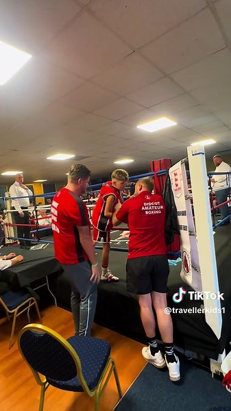 John's First Fight at Didcot Boxing Academy