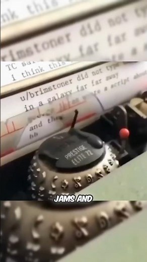 The Typewriter That Changed Everything!
