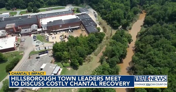 Hillsborough town leaders discuss costly Chantal recovery during special meeting Wednesday