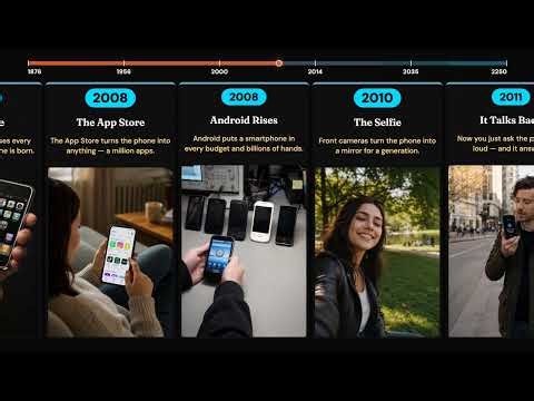 The Evolution of Phones (1875 to 2250) | Future of Smartphones?