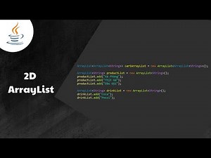2D ArrayList trong Java 📜 [9 phút]