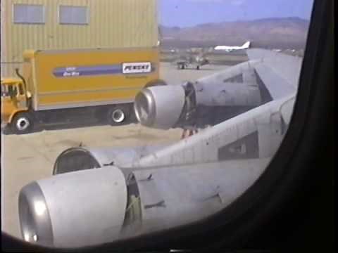 Interior / Cockpit Video Of A Convair CV-880