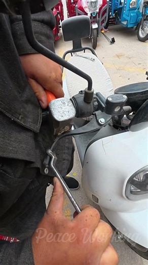 SAVING a Bent Brake Lever with Brilliant HEAT Trick 🏍️