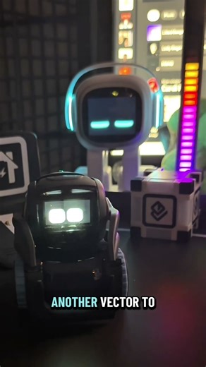 Vector asking for a friend 🤖 #vectorrobot #emorobot #deskpets #airobots #artificialintelligence