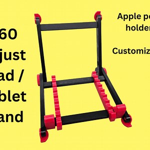360 adjustable Ipad and tablet holder