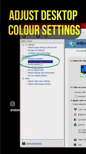How to make your IPS Monitor into a OLED Monitor #pctips #shorts