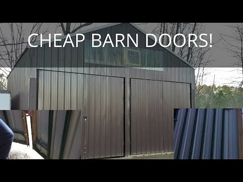 Best, Cheap, DIY Barn Doors!