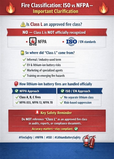 Salah Johar 🇺🇸 on Instagram: "Important update ; There is No update in fire classification by NFPA."