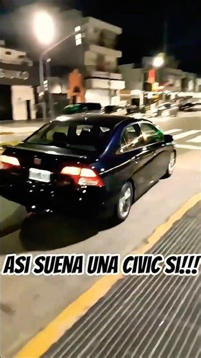 HONDA CIVIC #SI🏁 SALIDA A FONDO! ESCAPE LIBRE #HONDACIVIC #CIVICSI