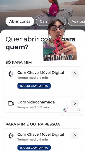 Como abrir conta na App Millennium em 5 minutos