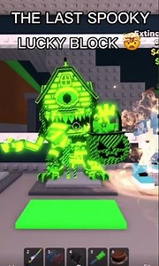 The last spooky lucky block? #roblox
