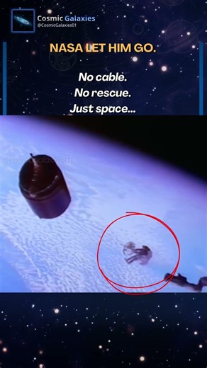 NASA Let an Astronaut Drift Freely in Space 😨 (No Tether)