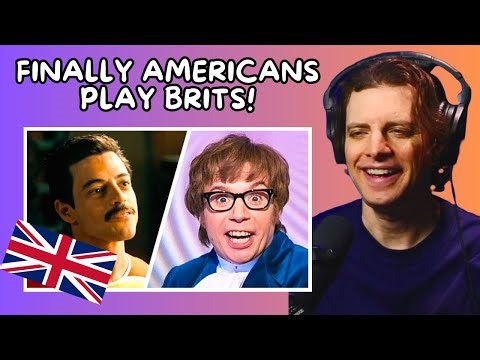American Reacts to Top 10 British Characters Played By Non-Brits!