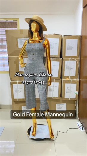 Gold Female Mannequin for Sale in Ghana